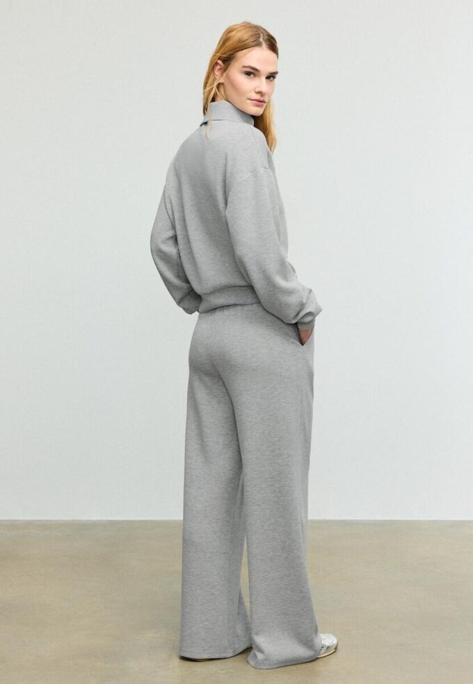Soft-Touch broek met coupenaden Soft-Touch broek met coupenaden