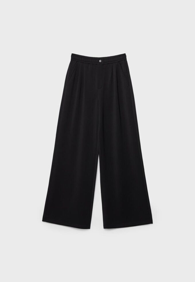 Soft-Touch broek met coupenaden Soft-Touch broek met coupenaden
