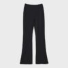 Soft-Touch broek met uitlopende pijpen