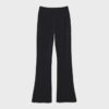 Soft-Touch broek met uitlopende pijpen