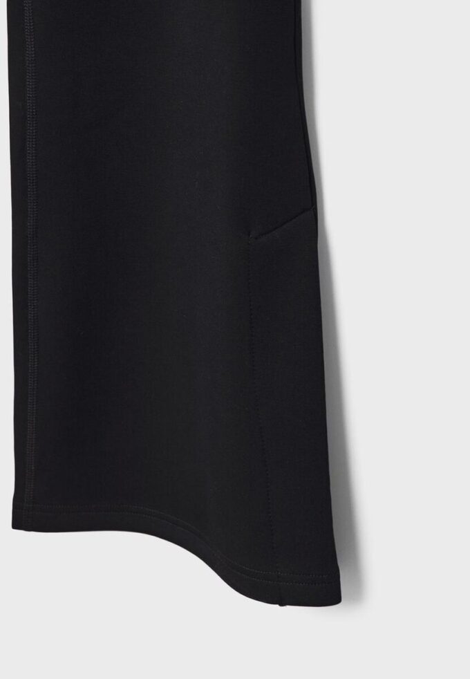 Soft-Touch broek met uitlopende pijpen