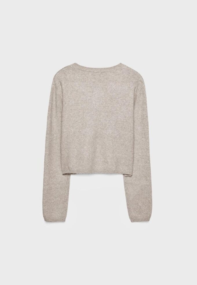 Soft-Touch gebreid vest met knopen Soft-Touch gebreid vest met knopen