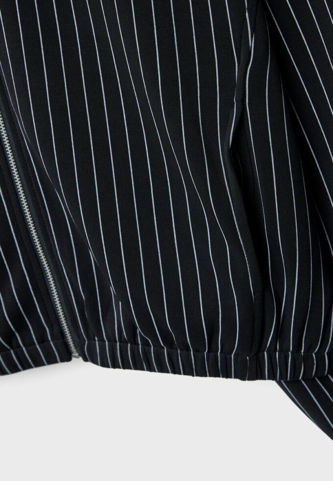 Soft-Touch gestreept sweatshirt Soft-Touch gestreept sweatshirt