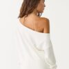 Soft-Touch off-shoulder sweatshirt Soft-Touch off-shoulder sweatshirt