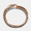 Stijve armband met multi-metallic draad
