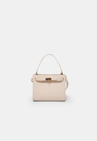 Stijve box-crossbodytas