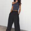 Strakke broek met coupenaden Strakke broek met coupenaden