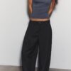 Strakke broek met coupenaden Strakke broek met coupenaden