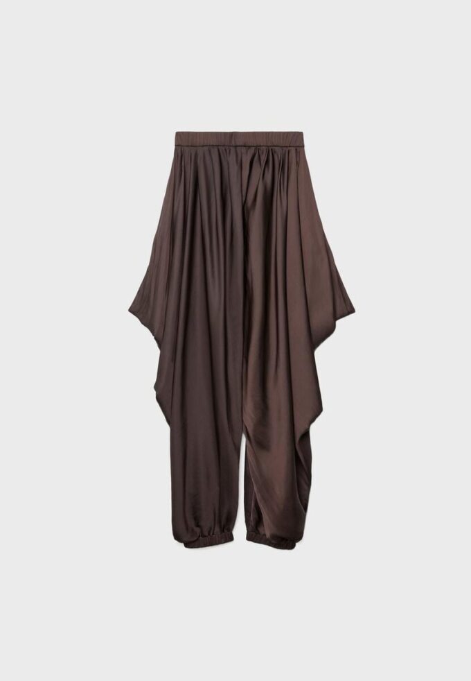 Super volumineuze sarouelbroek