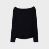 T-shirt met lange mouwen en plooien T-shirt met lange mouwen en plooien