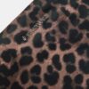 Toilettas met luipaardprint en rits