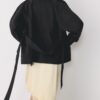 Trenchcoat met hoge kraag