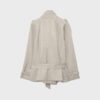 Trenchcoat met hoge kraag Trenchcoat met hoge kraag