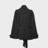 Trenchcoat met hoge kraag
