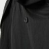 Trenchcoat met hoge kraag