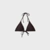 Triangle-bikinitop met studs Triangle-bikinitop met studs