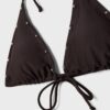 Triangle-bikinitop met studs Triangle-bikinitop met studs