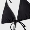 Triangle-bikinitop met studs Triangle-bikinitop met studs