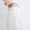 Verstelbare broek met Wide Leg pijpen