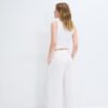 Verstelbare broek met Wide Leg pijpen