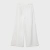 Verstelbare broek met Wide Leg pijpen