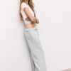Wide Leg Joggingbroek met wijde pijpen Wide Leg Joggingbroek met wijde pijpen