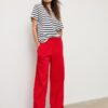 Wide Leg Joggingbroek met wijde pijpen Wide Leg Joggingbroek met wijde pijpen