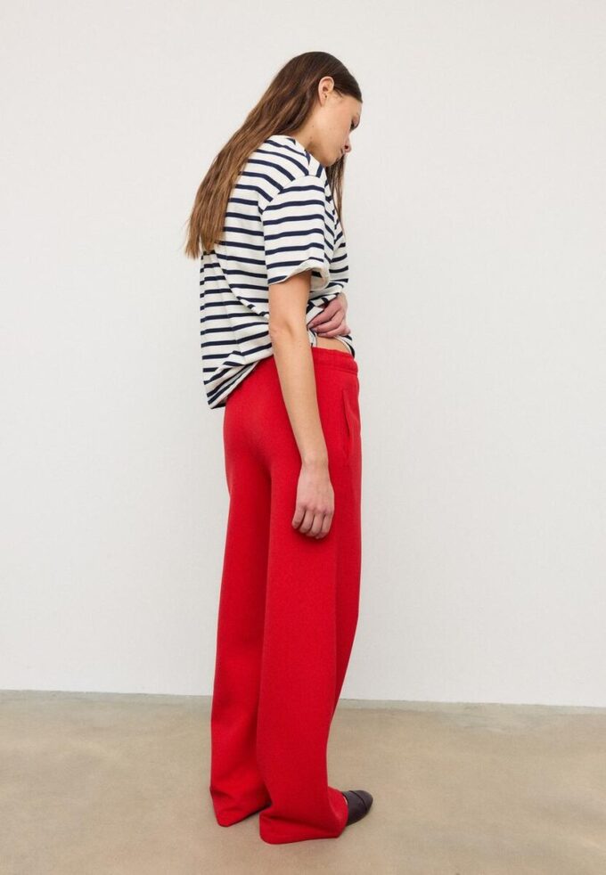 Wide Leg Joggingbroek met wijde pijpen Wide Leg Joggingbroek met wijde pijpen
