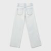 Wide Leg loszittende jeans met studs