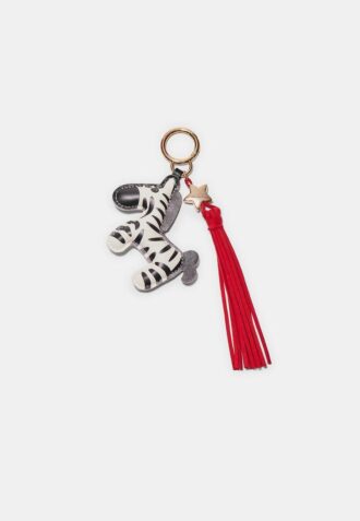 Zebra bedel sleutelhanger